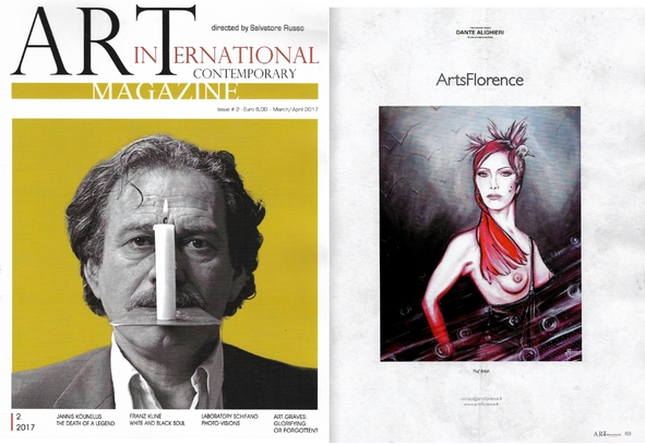 artsflorence dans art international contemporary magazine de juin 2017